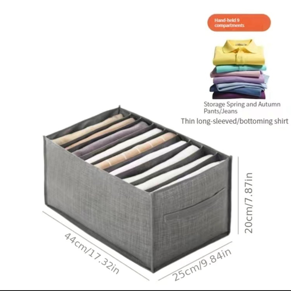 4 for $12. Divided Household Organize Foldable Storage Box